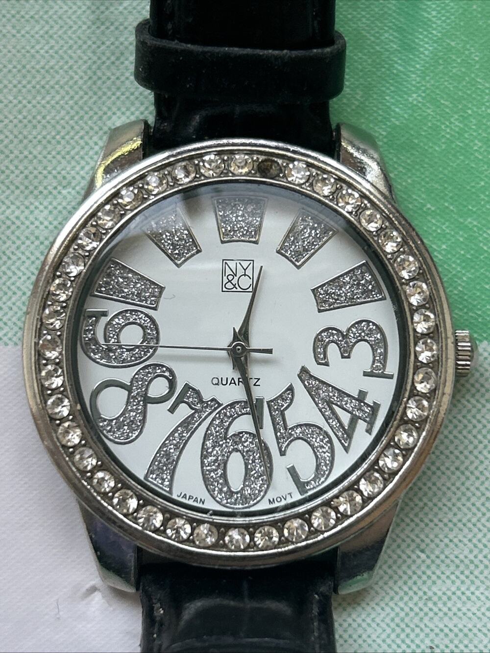 NY&C Silver Tone Women’s Quartz Watch